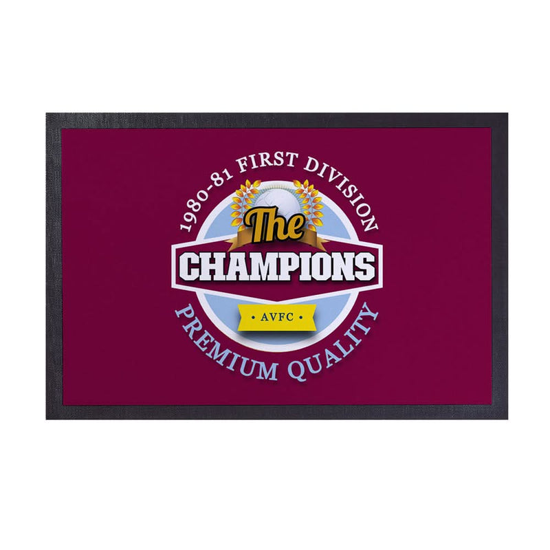 Holte Enders Div1 - Football Legends - Door Mat -60cm X 40cm collectible from https://britishmade.gifts/