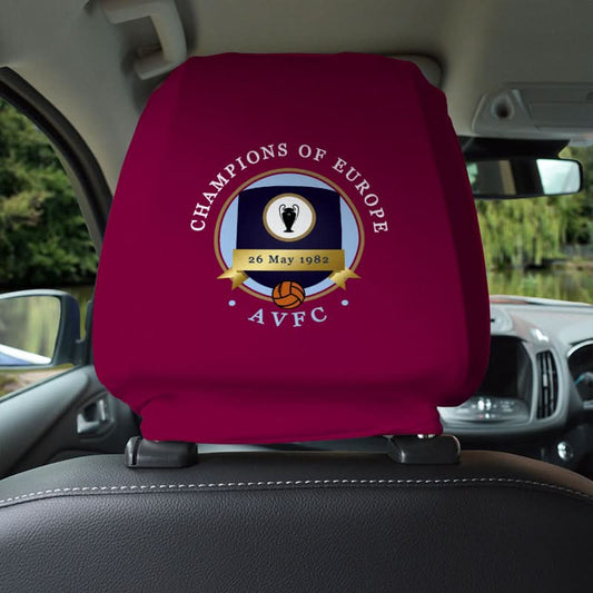 Holte Enders Euro Champions - Football Legends - Headrest Cover collectible from https://britishmade.gifts/