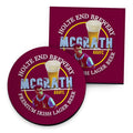 Holte Enders McGrath - Football Coaster - Square Or Circle collectible from https://britishmade.gifts/