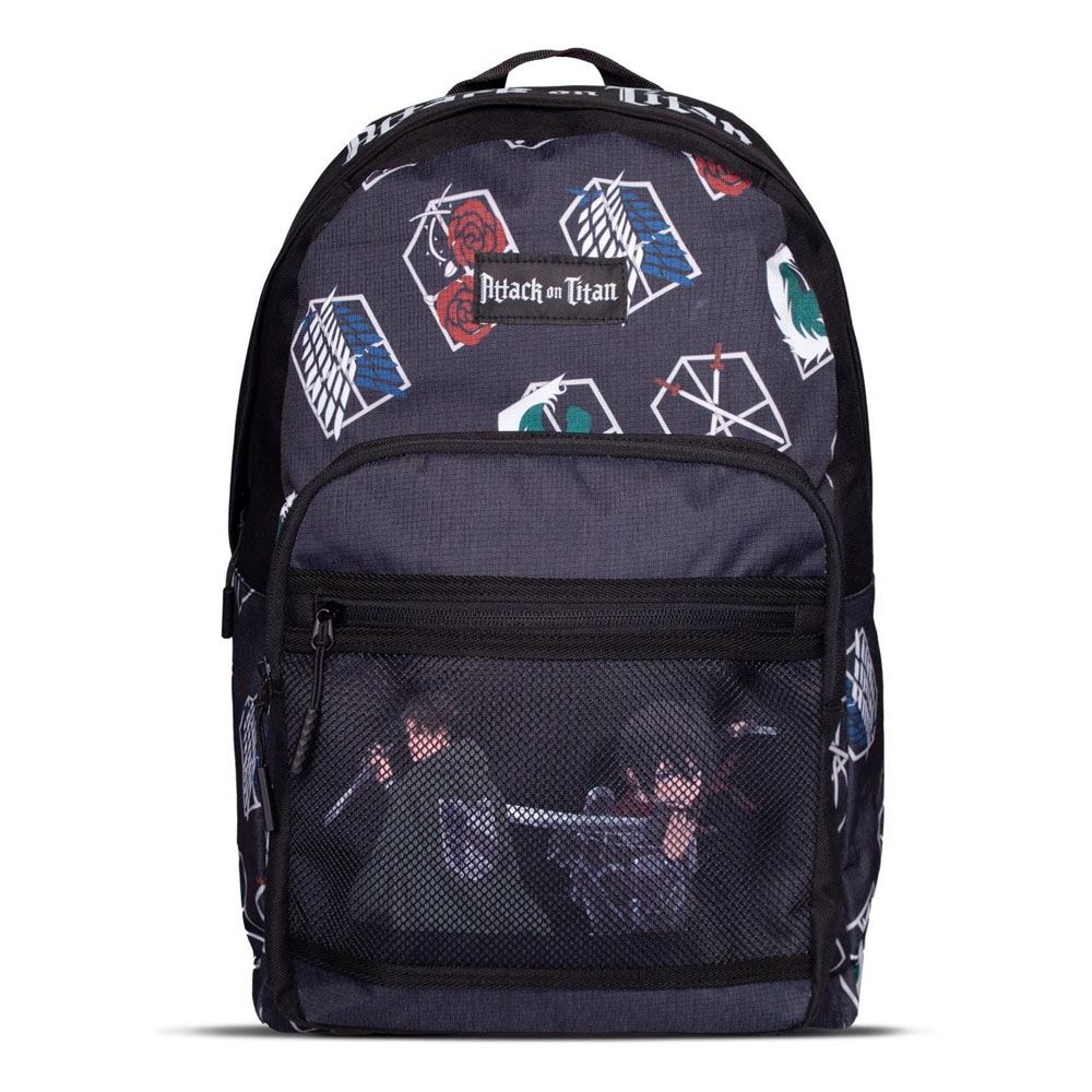 Attack On Titan Crests Backpack - Infinity Collectables  - #tag1#