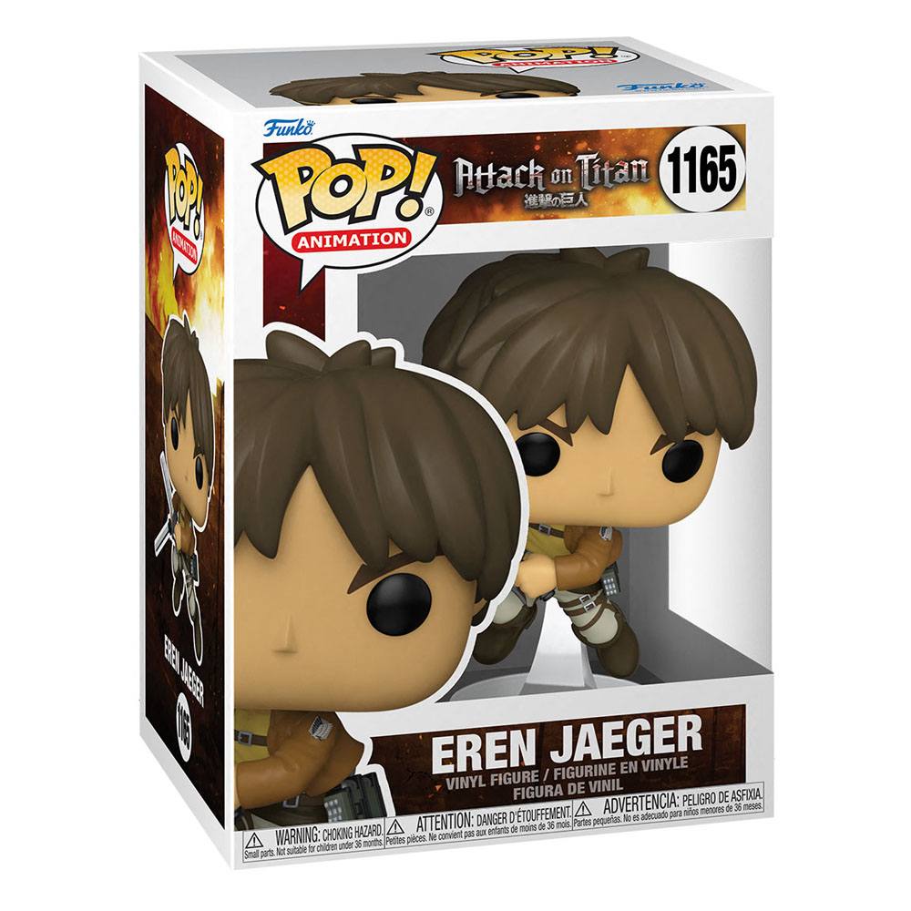 Attack on Titan POP! Animation Vinyl Figure Eren Yeager 9 cm - Infinity Collectables  - #tag1#