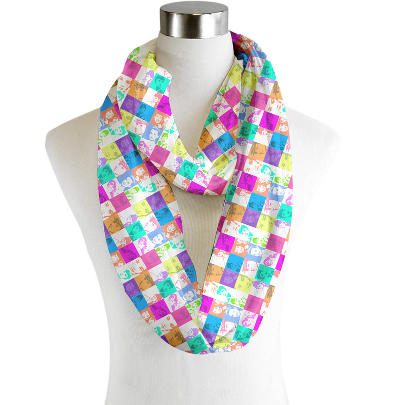 Audrey Hepburn Colour - Scarf - Infinity - Chiffon collectible from https://britishmade.gifts/