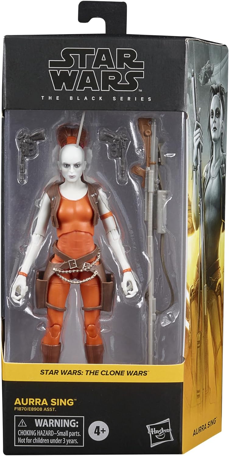 Aurra Sing Star Wars The Clone Wars The Black Series 6" Action Figure - Infinity Collectables  - #tag1#