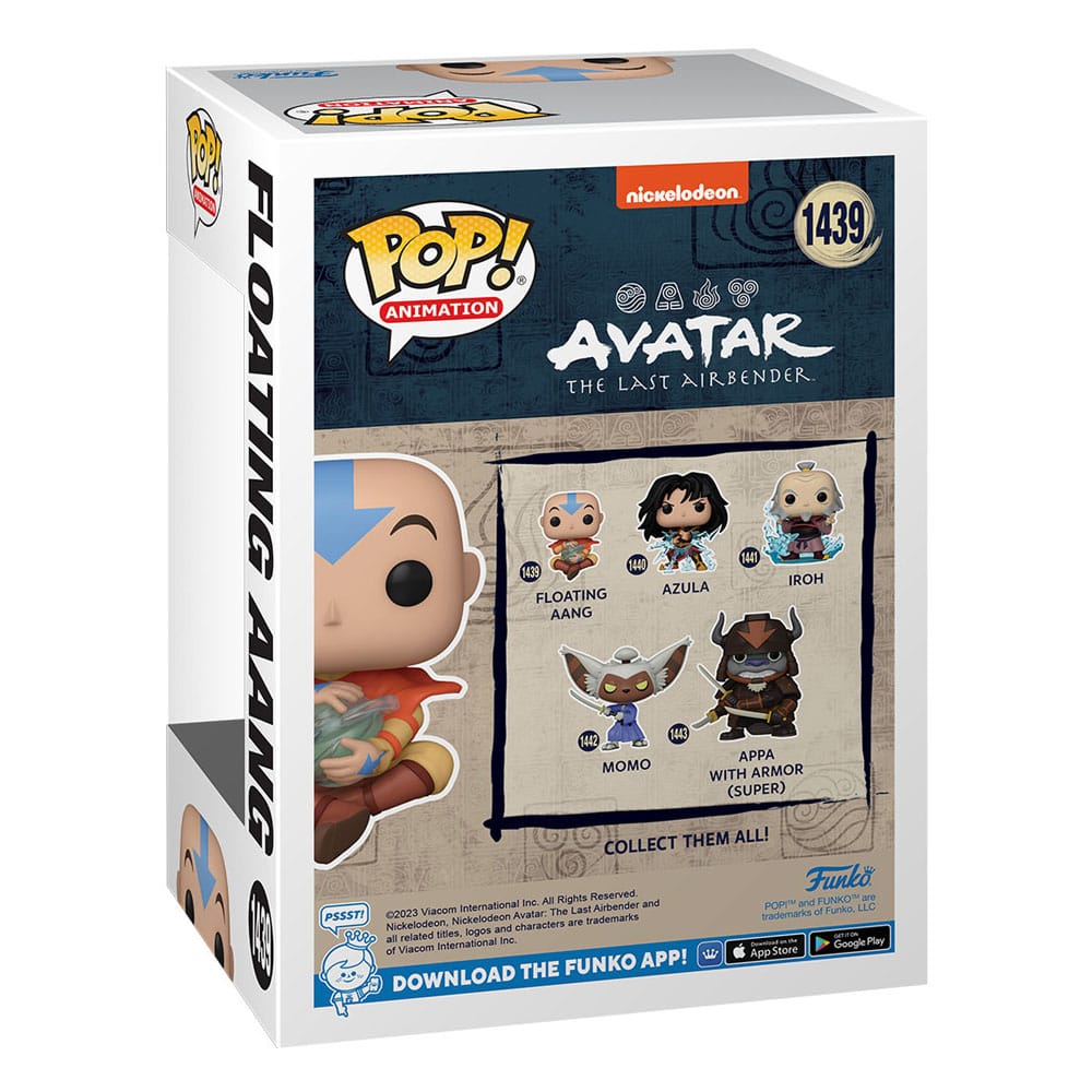 Avatar The Last Airbender POP! Animation Vinyl Figure Aang Floating 9 cm - Infinity Collectables  - #tag1#