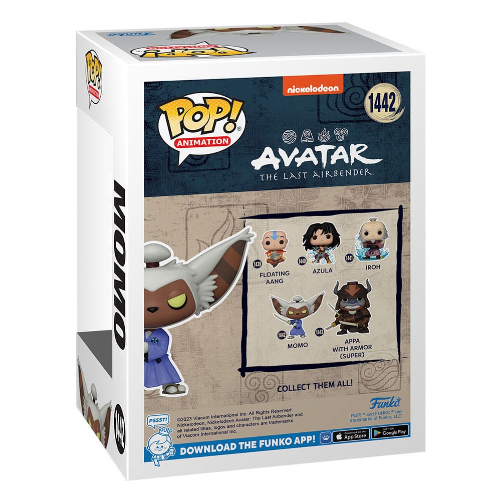 Avatar The Last Airbender POP! Animation Vinyl Figure Momo 9 cm - Infinity Collectables  - #tag1#