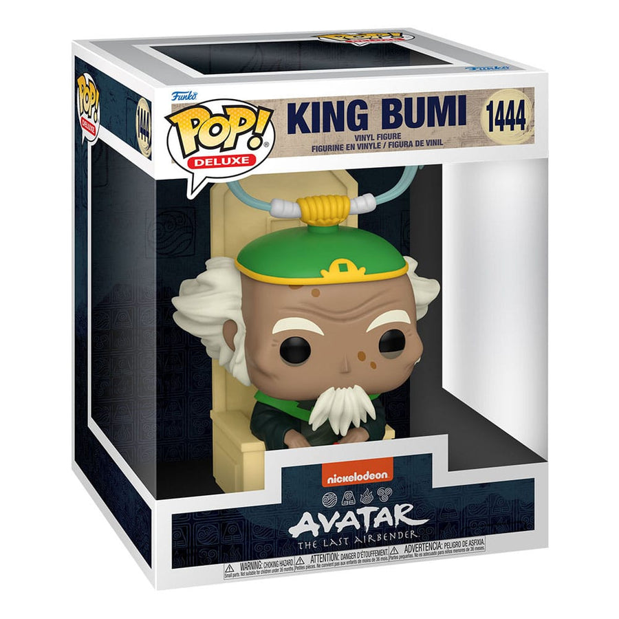 Avatar The Last Airbender POP! Deluxe Vinyl Figure King Bumi 9 cm - Infinity Collectables  - #tag1#