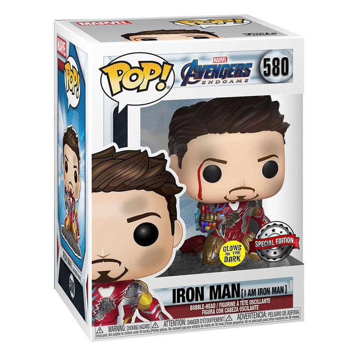 Avengers: Endgame POP! Movies Vinyl Figure I Am Iron Man (MT) (GW) 9 cm - Infinity Collectables  - #tag1#
