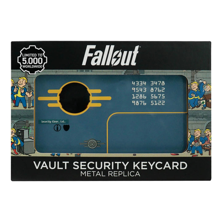 Fallout Vault Security Keycard Replica