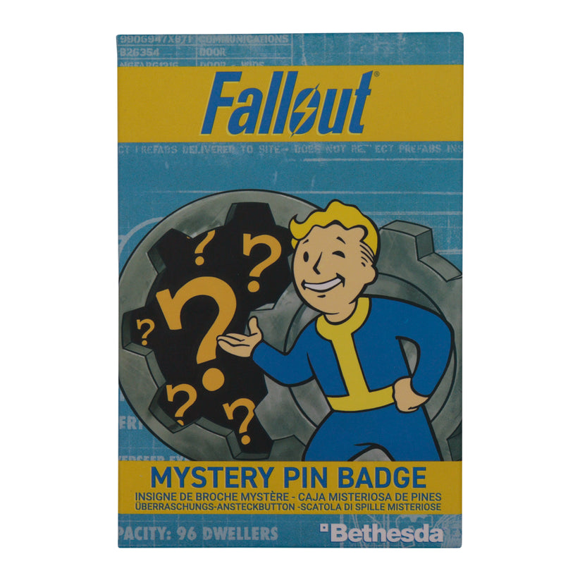 Fallout Mystery Pin Badges