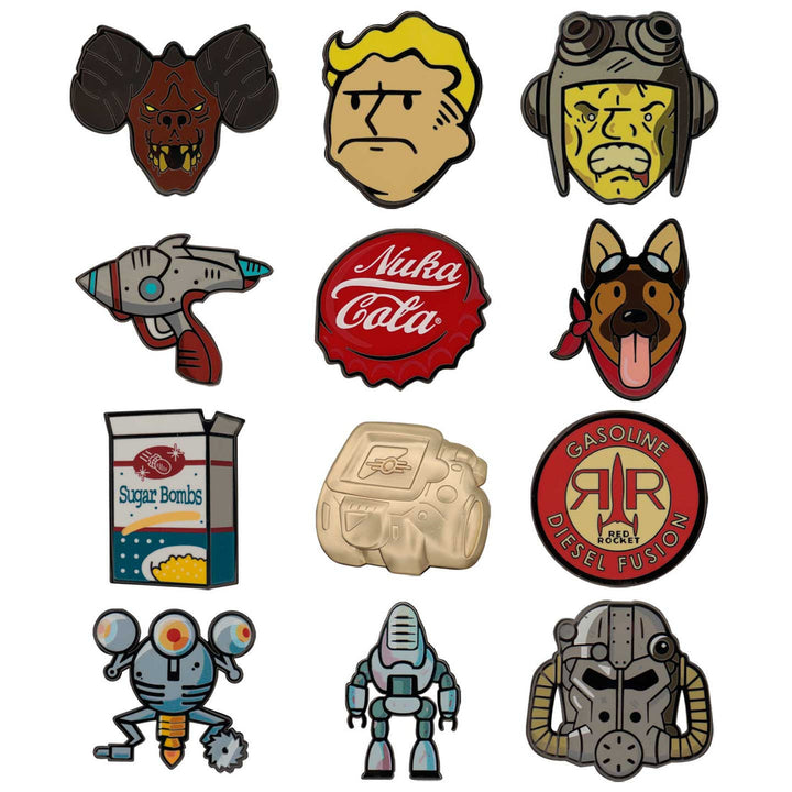 Fallout Mystery Pin Badges
