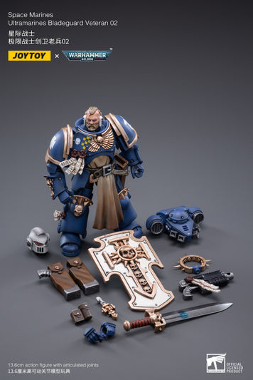 Warhammer 40K 1/18 Scale Ultramarines Bladeguard Veteran 02