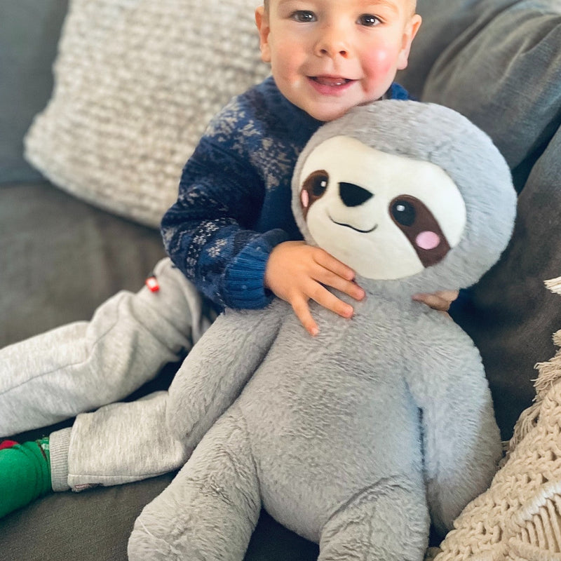 1.5kg Weighted Teddy For Anxiety - Sloth Weighted Stuffed Animal, additional view