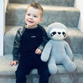 1.5kg Weighted Teddy For Anxiety - Sloth Weighted Stuffed Animal, size reference