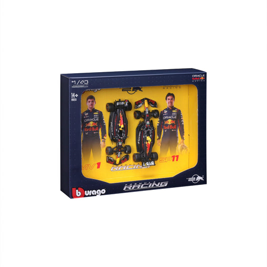1:43 F1 Red Bull Racing RB20 2024 Two Pack Verstappen and Perez - Image 2