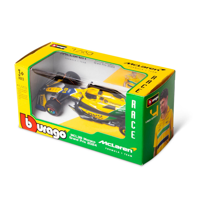 1:43 F1 McLaren MCL38 2024 Piastri - Senna Livery - Image 15