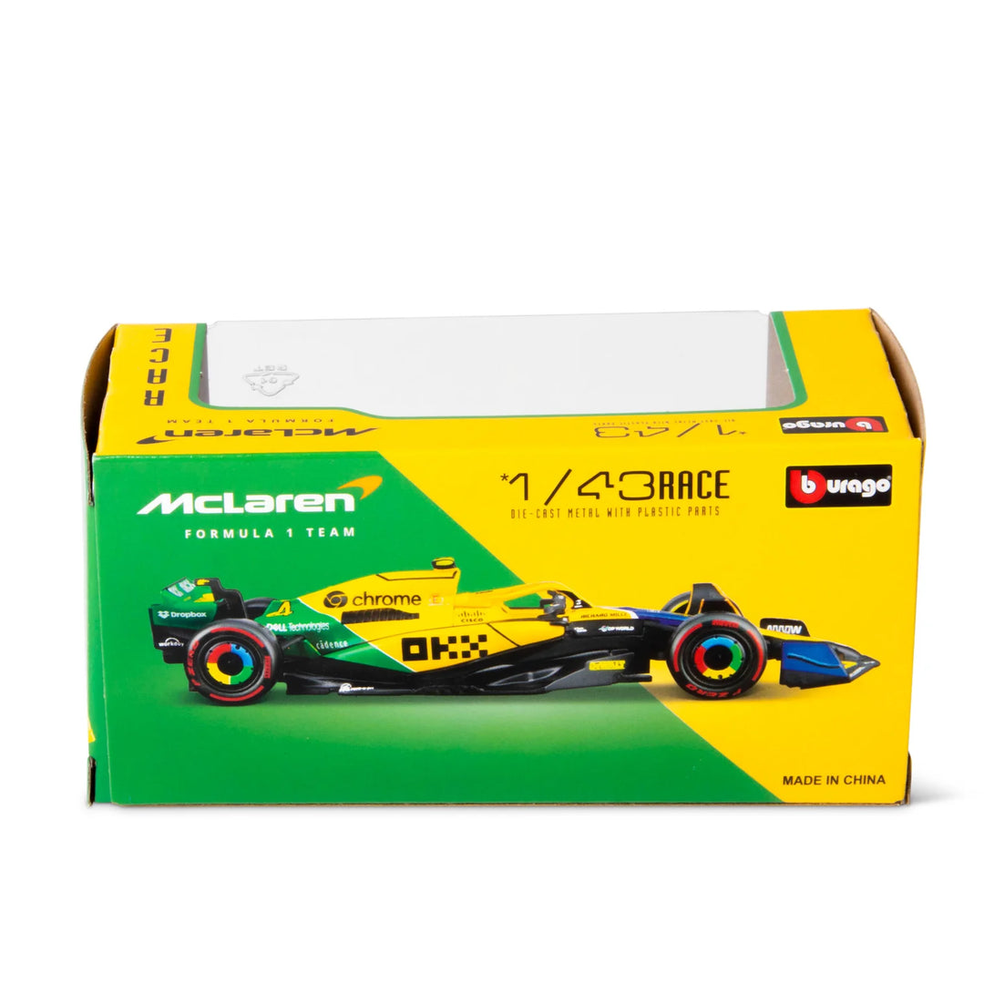 Formula 1 McLaren MCL38 2024 F1 Car 1:43 Scale Piastri Edition with Senna Livery