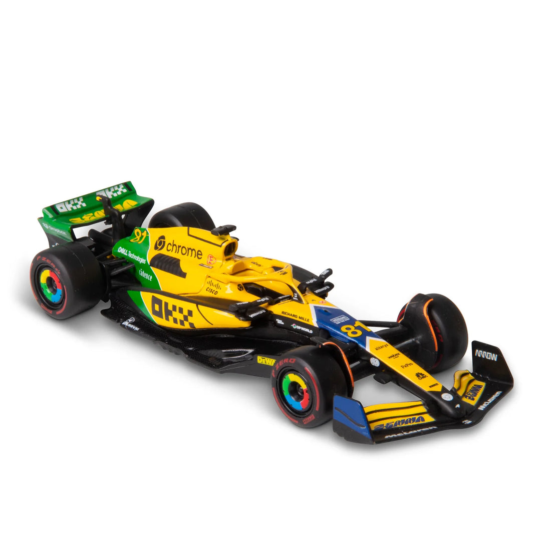 Formula 1 McLaren MCL38 2024 F1 Car 1:43 Scale Piastri Edition with Senna Livery
