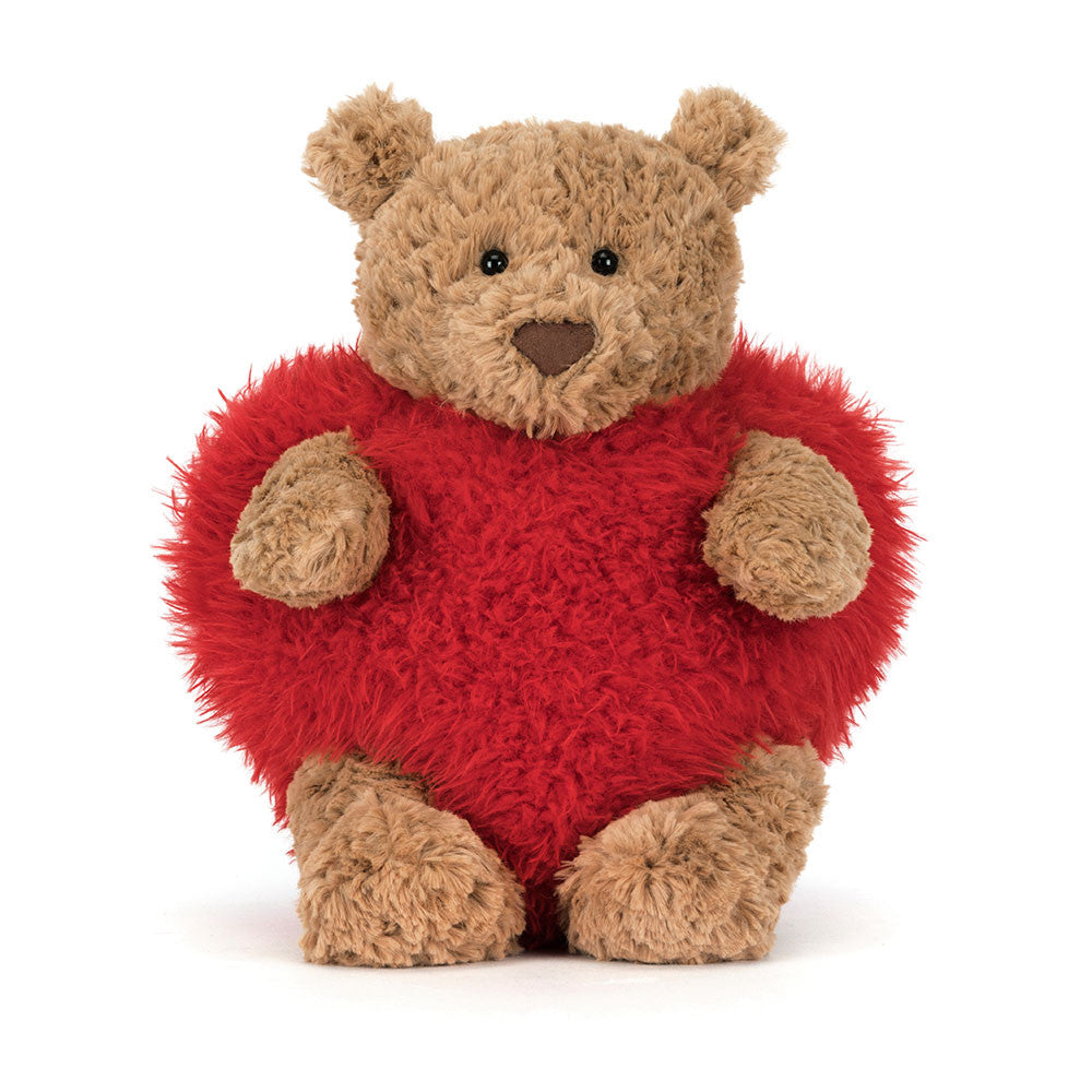 Jellycat Bartholomew Bear Heart Plush