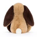 Jellycat Bashful Patchwork Brown Bunny