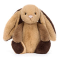 Jellycat Bashful Patchwork Brown Bunny