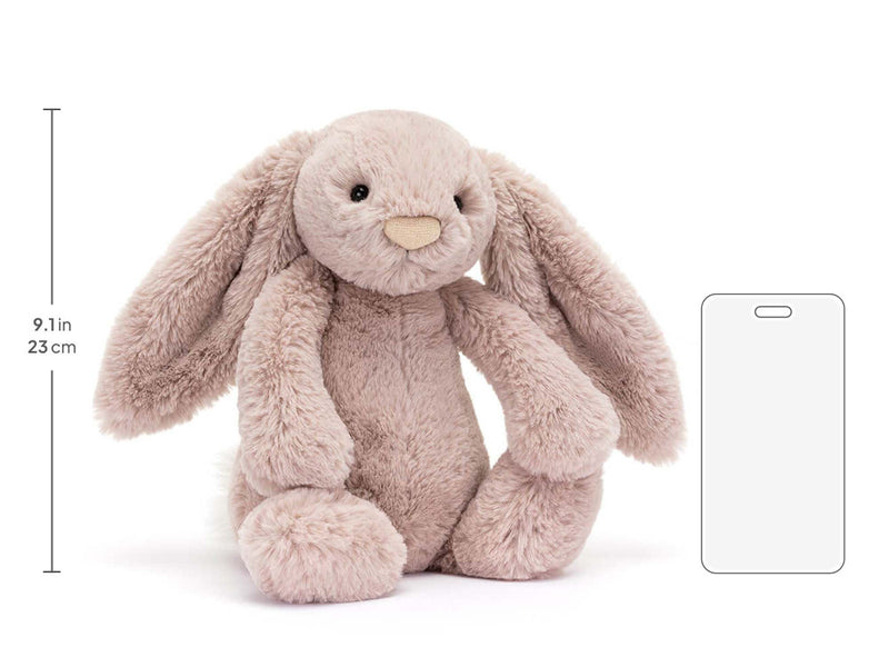 Jellycat Bashful Luxe Bunny Rosa