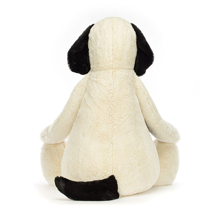 Jellycat Bashful Black & Cream Puppy Giant Plush