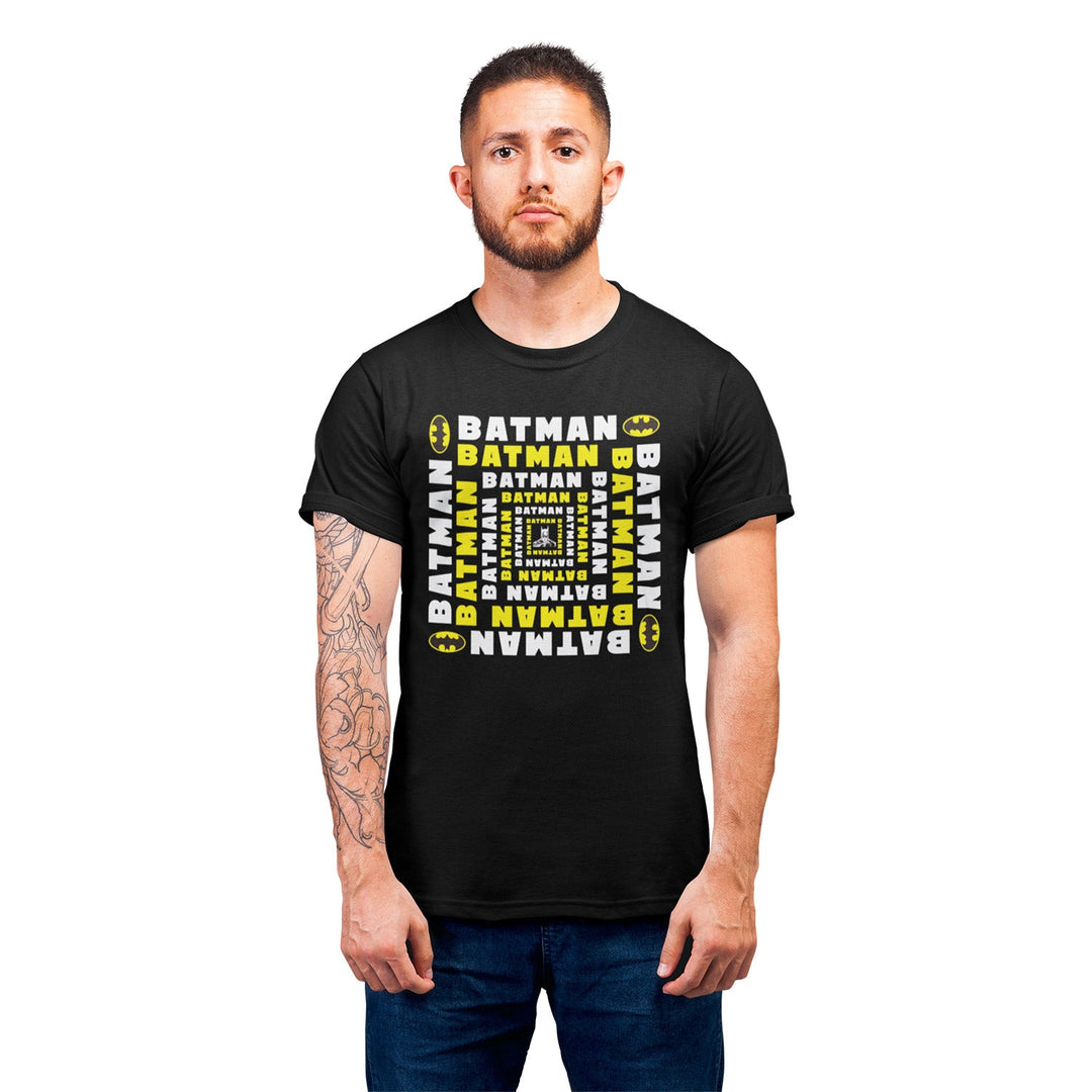 DC Batman Square Name T-Shirt