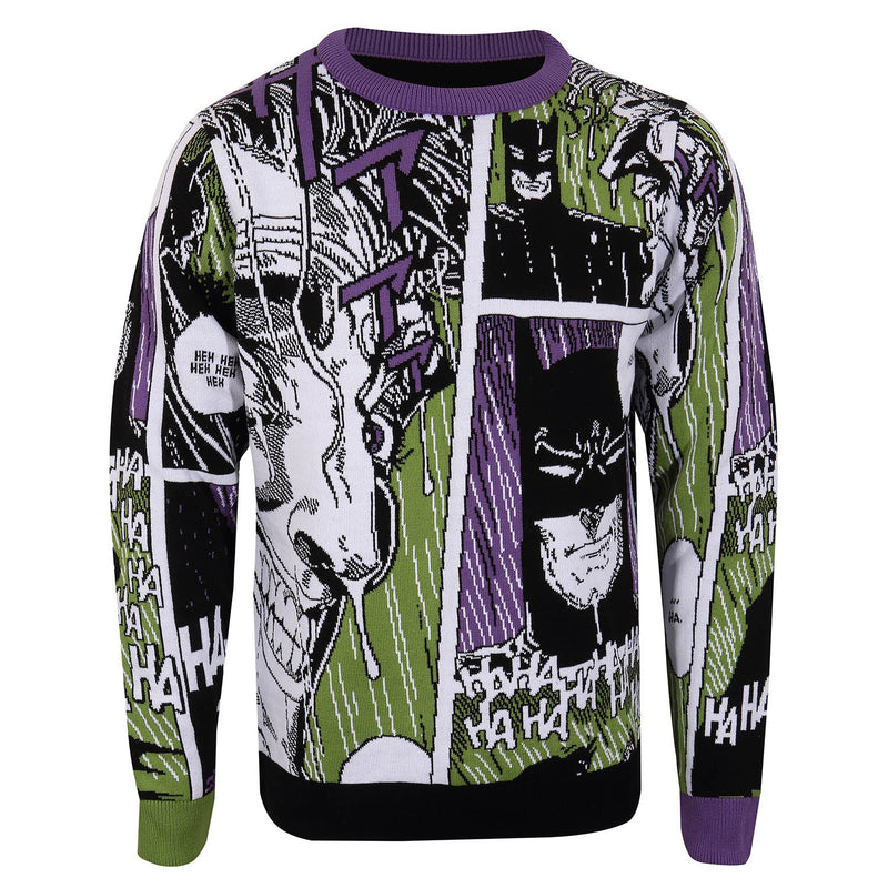 DC Comics Batman Joker Manga Knitted Jumper collectible from Heroes Inc Dropship