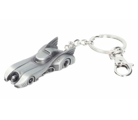 Batman (1989) Batmobile Metal Keyring front view