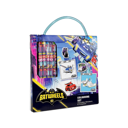 Batwheels On The Go Colouring Set collectible from PoundFun