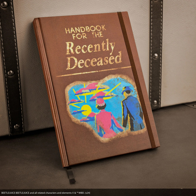 Beetlejuice Handbook for the Recently Deceased Hardcover Notebook, alternate view