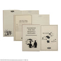 Beetlejuice Handbook for the Recently Deceased Hardcover Notebook, rear view