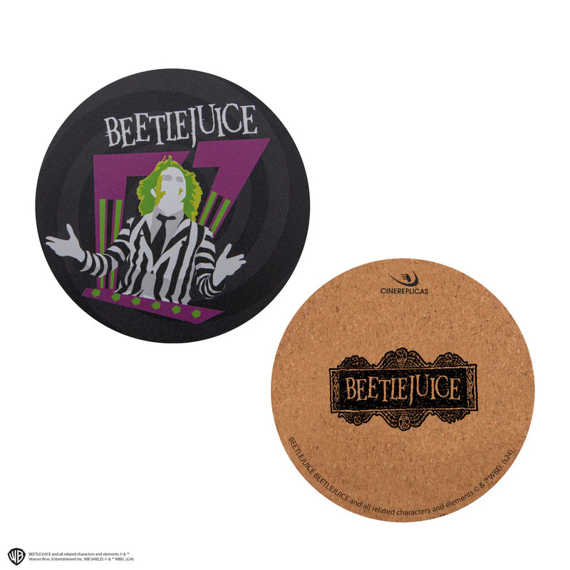 Beetlejuice Coaster Set, in display