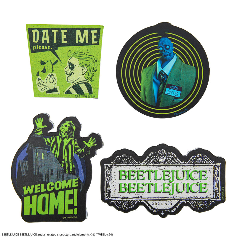 Beetlejuice Magnet Set