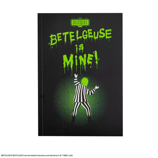 Beetlejuice Betelgeuse is Mine Softcover Notebook
