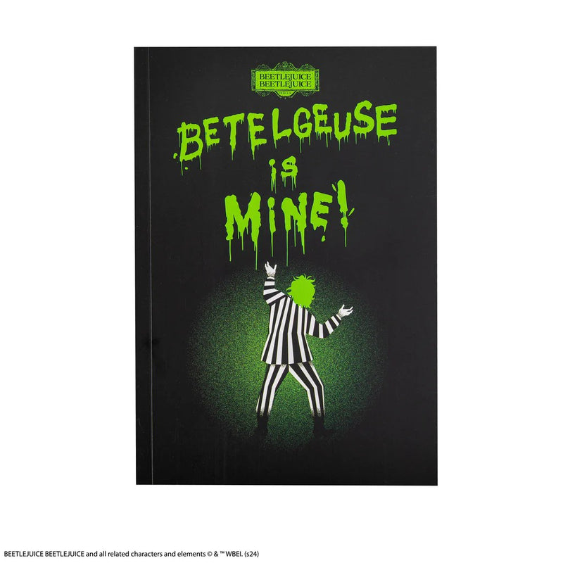 Beetlejuice Betelgeuse is Mine Softcover Notebook