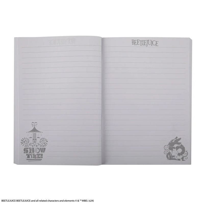 It's Show Time Notebook, close-up detail