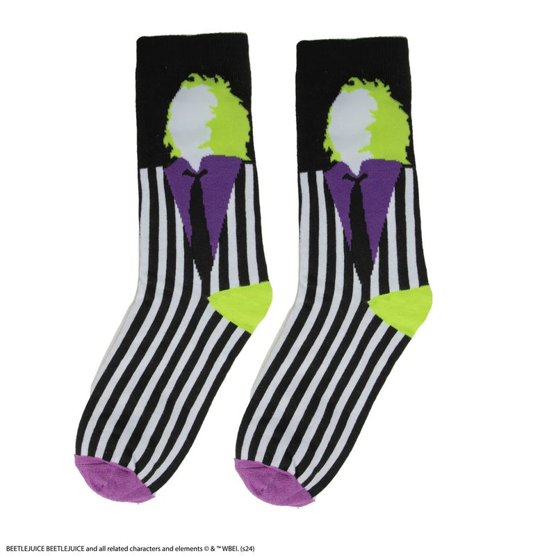 Beetlejuice Socks 3-Pack, in display