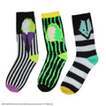 Beetlejuice Socks 3-Pack, rear view