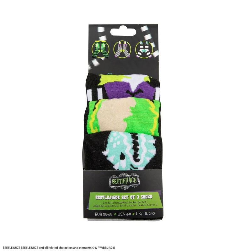 Beetlejuice Socks 3-Pack, additional view