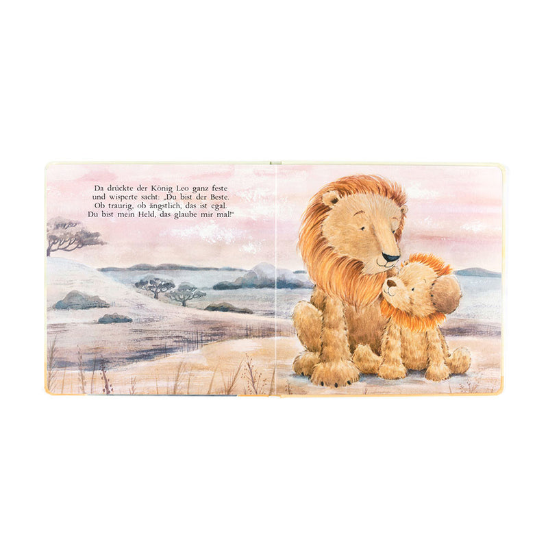 Jellycat Leo, Der Mutige Löwe Buch