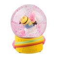 Minions Snow Globe in Hand-Painted Resin and Glass
