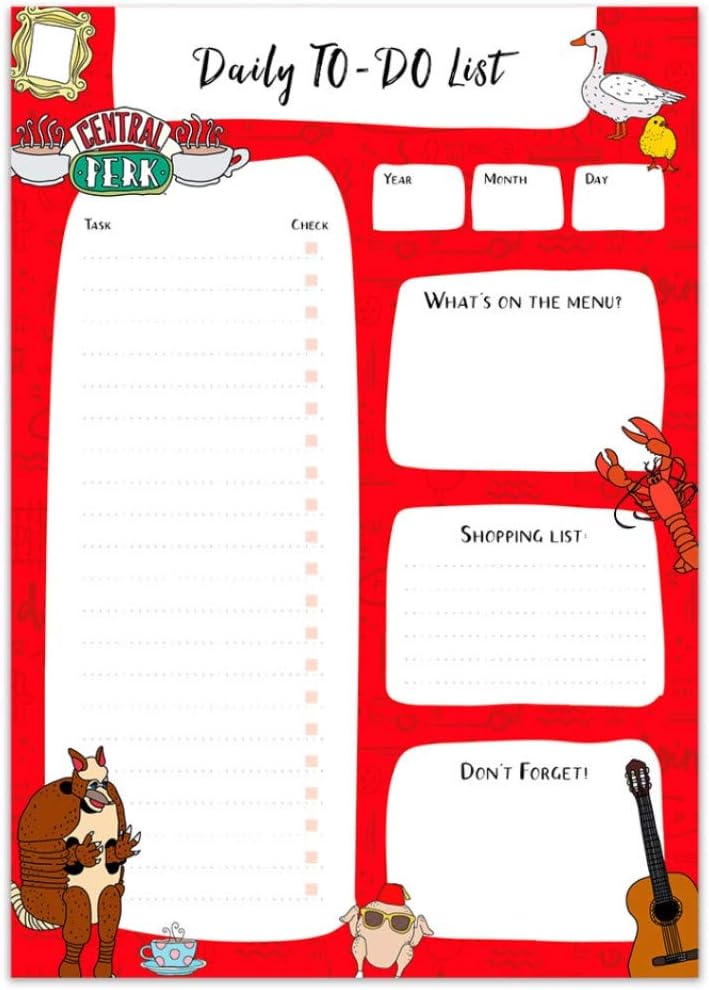 Friends A5 Daily Planner
