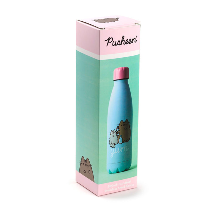 Pusheen the Cat Foodie Reusable Stainless Steel Insulated 500ml Drinks Bottle