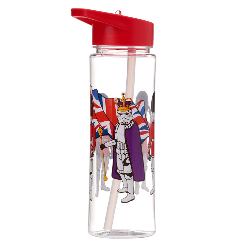 The Original Stormtrooper London 550 ml Shatterproof Ecozen Reusable Water Bottle with Flip Straw