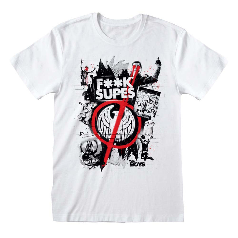 The Boys F**k Supes T-Shirt collectible from Heroes Inc Dropship