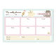 Weekly Planner A4 Pusheen Foodie Blue
