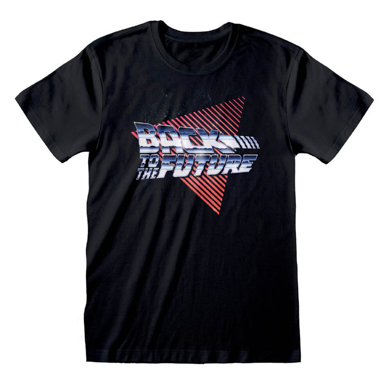 Back To The Future 80s Logo T-Shirt collectible from Heroes Inc Dropship