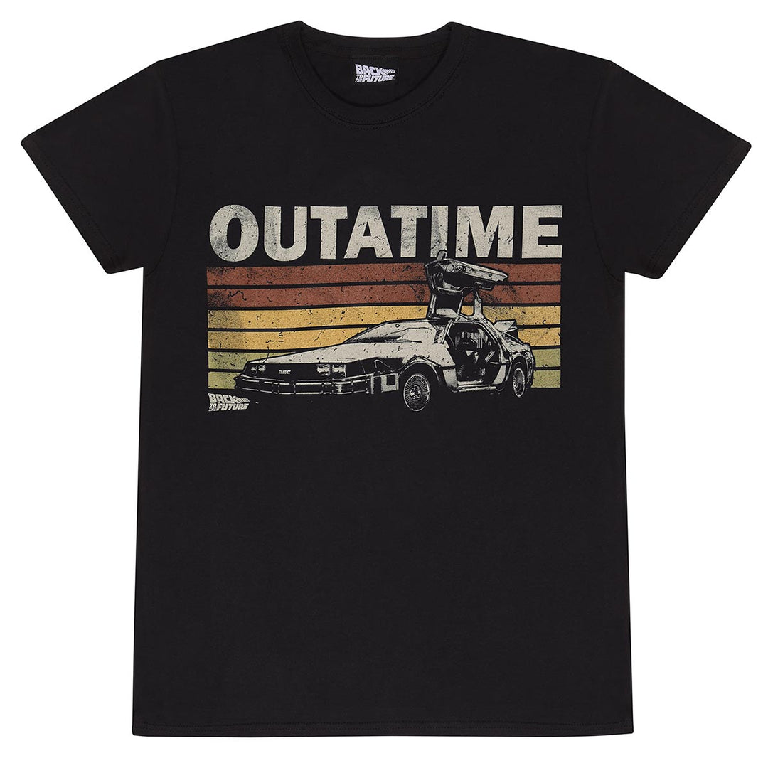 Back To the Future OutaTime Unisex Adults T-Shirt