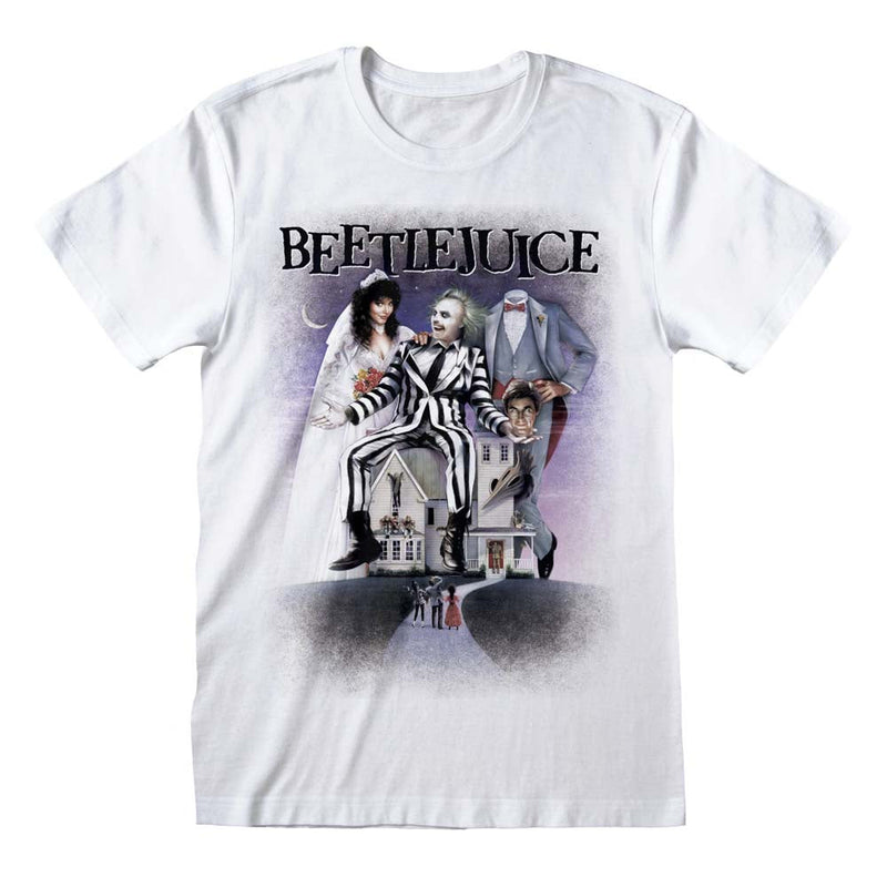 Beetlejuice Poster White T-Shirt
